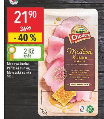 Globus Moravská šunka nabídka