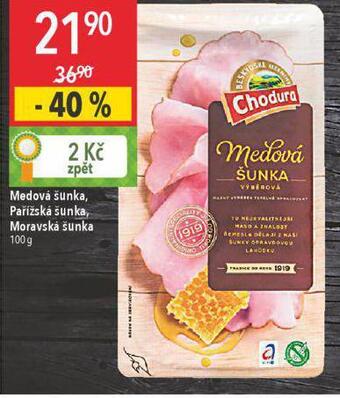Globus Pařížská šunka nabídka