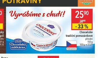 Globus Choceňské tradiční pomazánkové nabídka