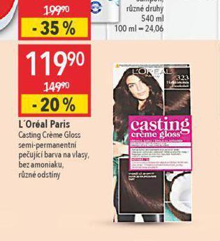 Globus L'oréal barva na vlasy nabídka
