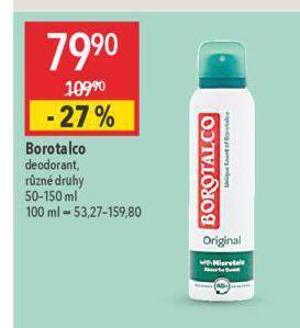 Globus Borotalco deodorant nabídka