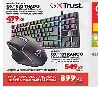 Globus Herní klávesnice nabídka