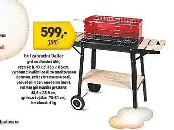Globus Gril zahradní dallas nabídka