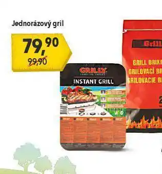 Globus Jednorázový gril nabídka
