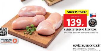 Lidl Kuřecí stehenní řízky nabídka