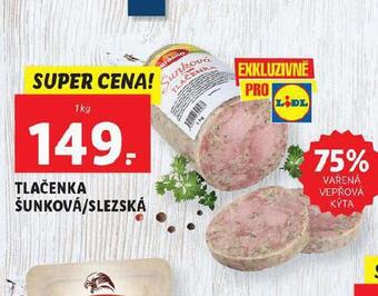 Lidl Tlačenka nabídka