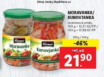 Lidl Kunovjanka nabídka