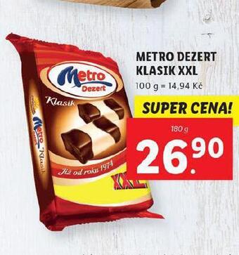 Lidl Metro dezert klasik nabídka