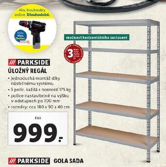 Lidl Úložný regál nabídka