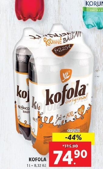 Lidl Kofola nabídka