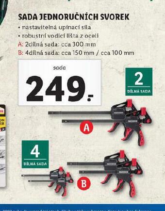 Lidl Sada jednoručních svorek nabídka