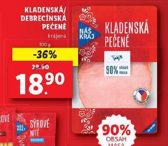 Lidl Debrecínská pečeně nabídka