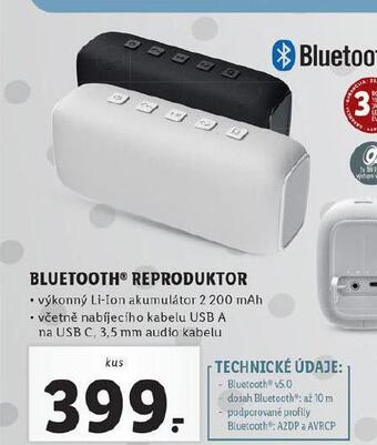Lidl Bluetooth reproduktor nabídka