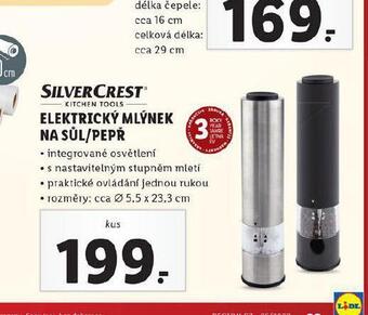 Lidl Elektrický mlýnek na sůl / pepř nabídka
