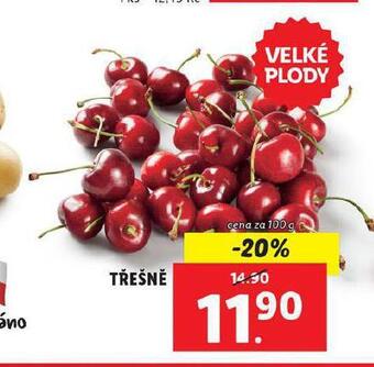 Lidl Třešně nabídka