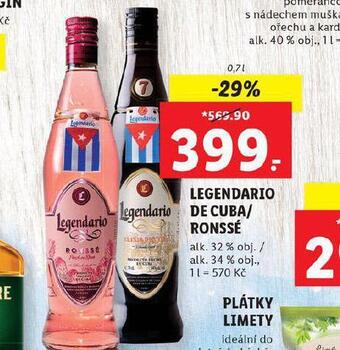 Lidl Legendario de cuba nabídka