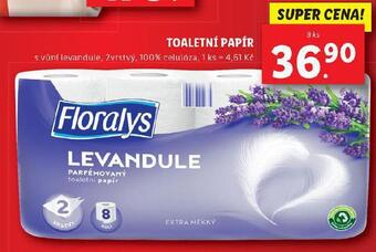 Lidl Floralys toaletní papír nabídka