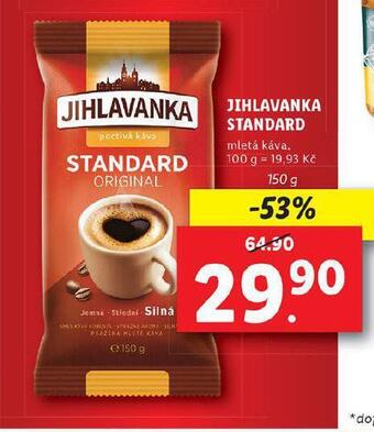 Lidl Káva jihlavanka nabídka