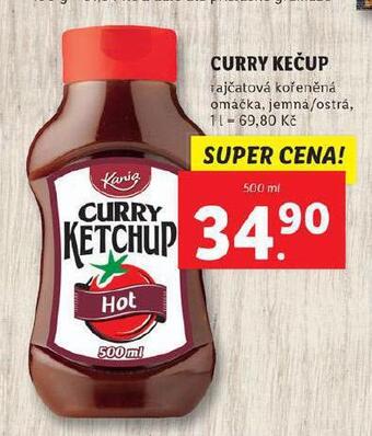 Lidl Curry kečup nabídka