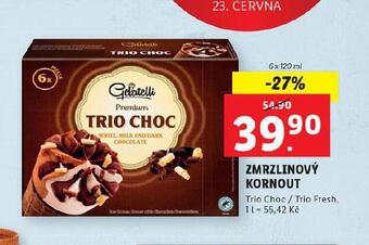 Lidl Zmrzlinový kornout nabídka