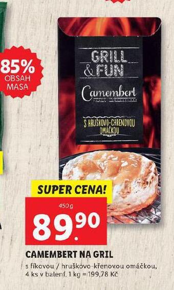 Lidl Camembert na gril nabídka