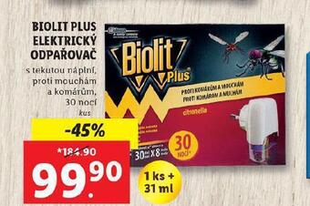 Lidl Biolit plus nabídka