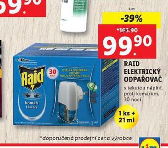 Lidl Raid elektrický odpařovač nabídka