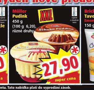 Norma Müller pudink nabídka