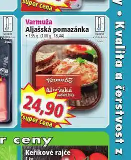 Varmuža aljašská pomazánka
