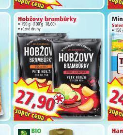 Norma Hobžovy brambůrky nabídka