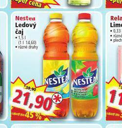 Norma Nestea ledový čaj nabídka