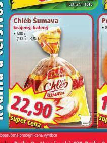 Norma Chléb šumava nabídka