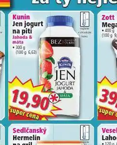 Norma Kunín jen jogurt na pití nabídka