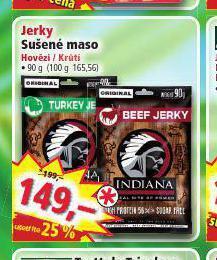 Norma Jerky sušené maso nabídka