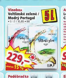 Norma Vinobox modrý portugal nabídka