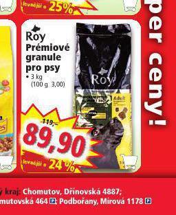 Roy prémiové granule pro psy