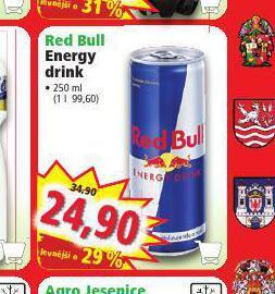 Norma Red bull energy drink nabídka
