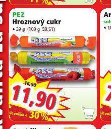 Norma Pez hroznový cukr nabídka