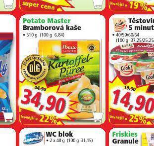 Norma Potato master bramborová kaše nabídka