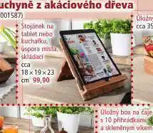 Stojánek na tablet, kuchařku