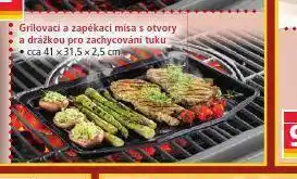 Norma Grilovací a zapékací mísa s otvory a drážkou pro zachycení tuku nabídka