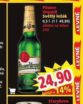 Norma Pivo pilsner urquell nabídka