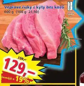 Norma Vepřové řízky z kýty nabídka