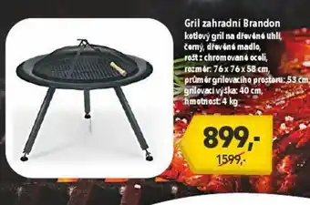 Globus Gril zahradní Brandon nabídka