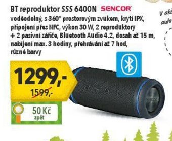 Globus BT reproduktor SSS 6400N nabídka