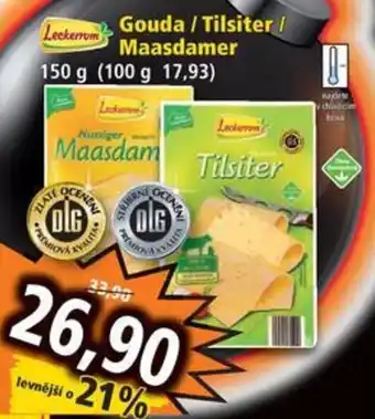 Norma Gouda / Tilsiter / Maasdamer 150 g nabídka