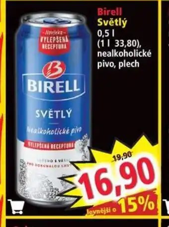 Norma Birell Světlý 0,5l nabídka
