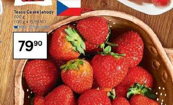 Tesco České jahody nabídka