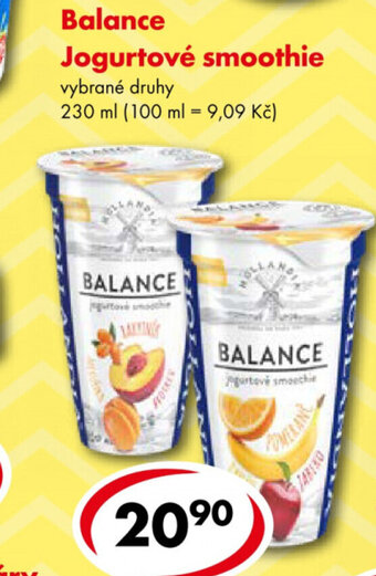 CBA Balance Jogurtové smoothie 230 ml nabídka