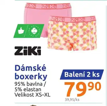 Action Dámské boxerky 2 ks nabídka